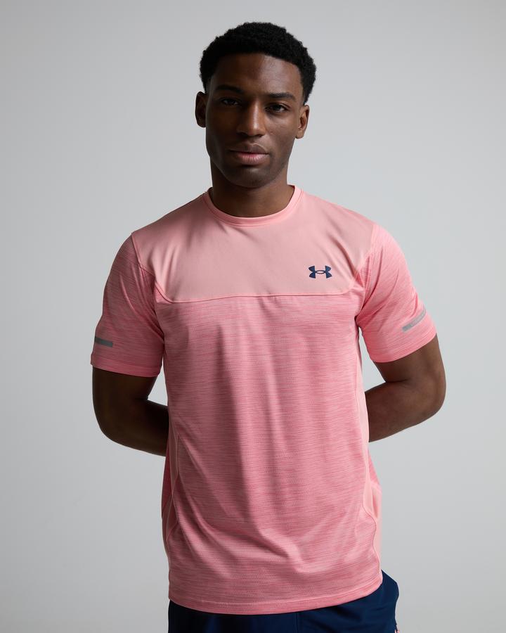 Under Armour Ua Tech Utility T-Shirt Pink, Men's size: XL, FootAsylum