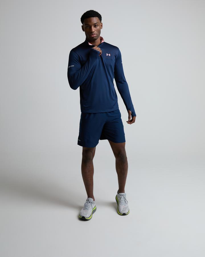 Under Armour Ua Tech Utility Quarter Zip Navy, Men's size: M, FootAsylum