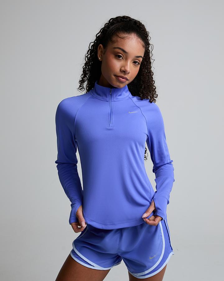 Nike Womens Tempo Dri-Fit Half Zip Top Blue, Women's size: XS, FootAsylum