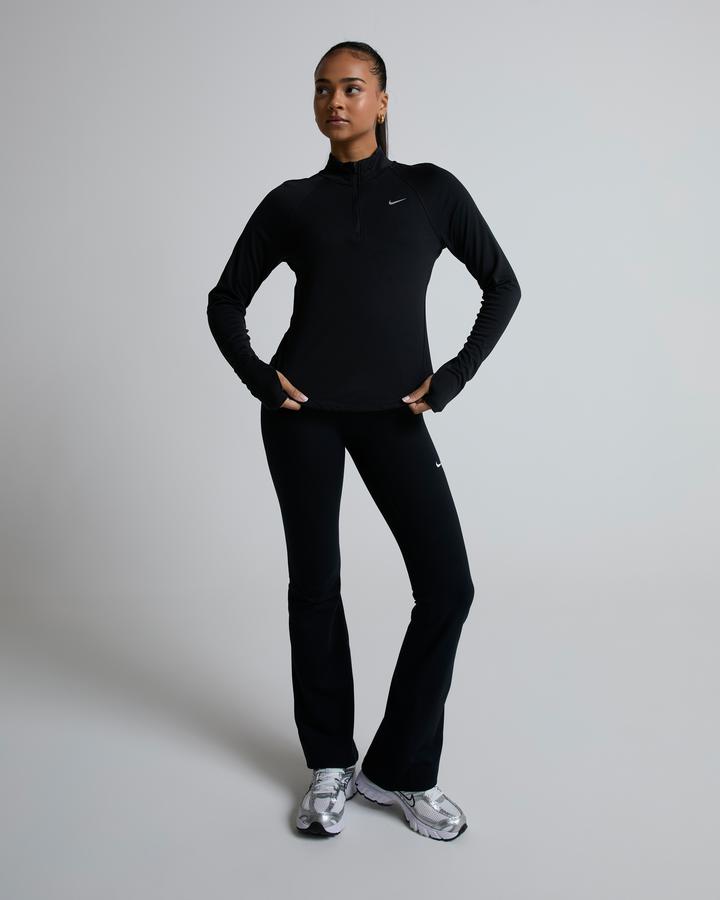 Nike Womens Tempo Swoosh Hbr Dri-Fit Half Zip Top Black, Women's size: S, FootAsylum