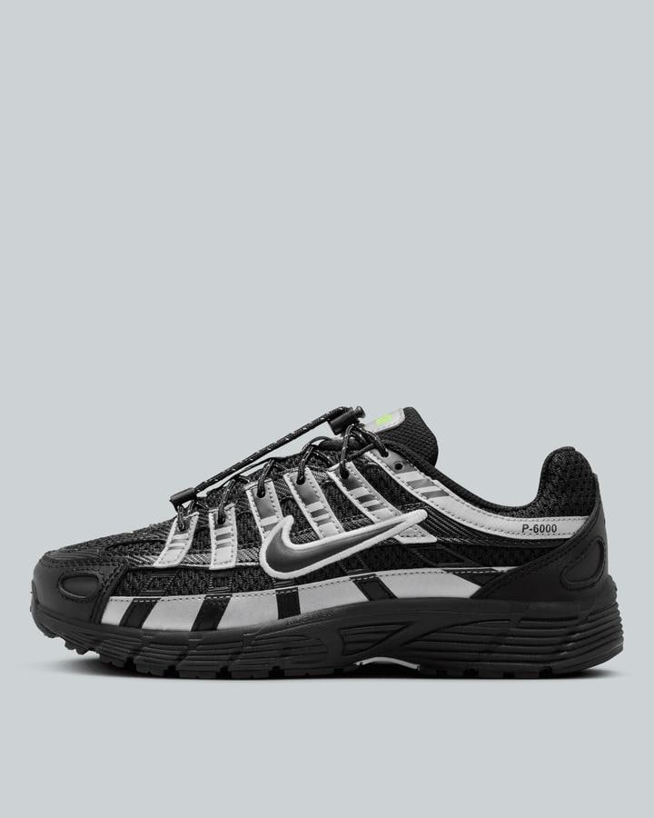 Nike Unisex Black Junior P-6000 Trainer - Size 5.5 Kids - Footasylum