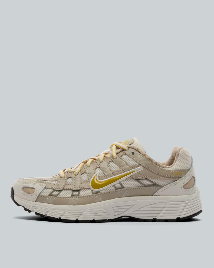 Nike Unisex Beige Junior P-6000 Trainer - Size 3 Kids - Footasylum