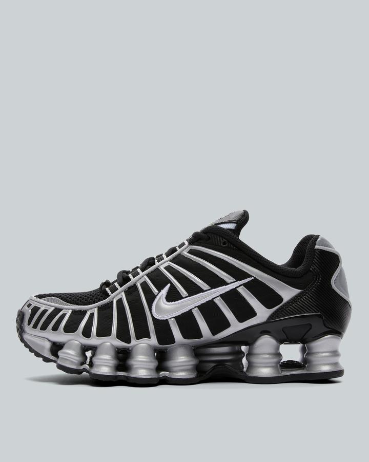 Nike Junior Shox Tl Trainer Black, Kids size: 3.5, FootAsylum