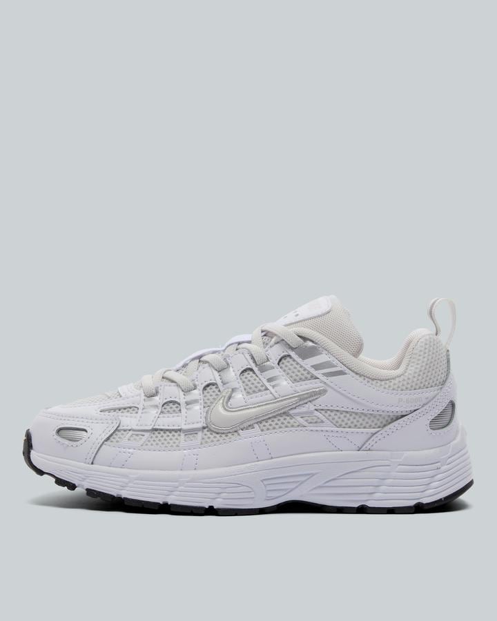 Nike Unisex Silver Infant P-6000 Trainer - Size 2 Kids - Footasylum