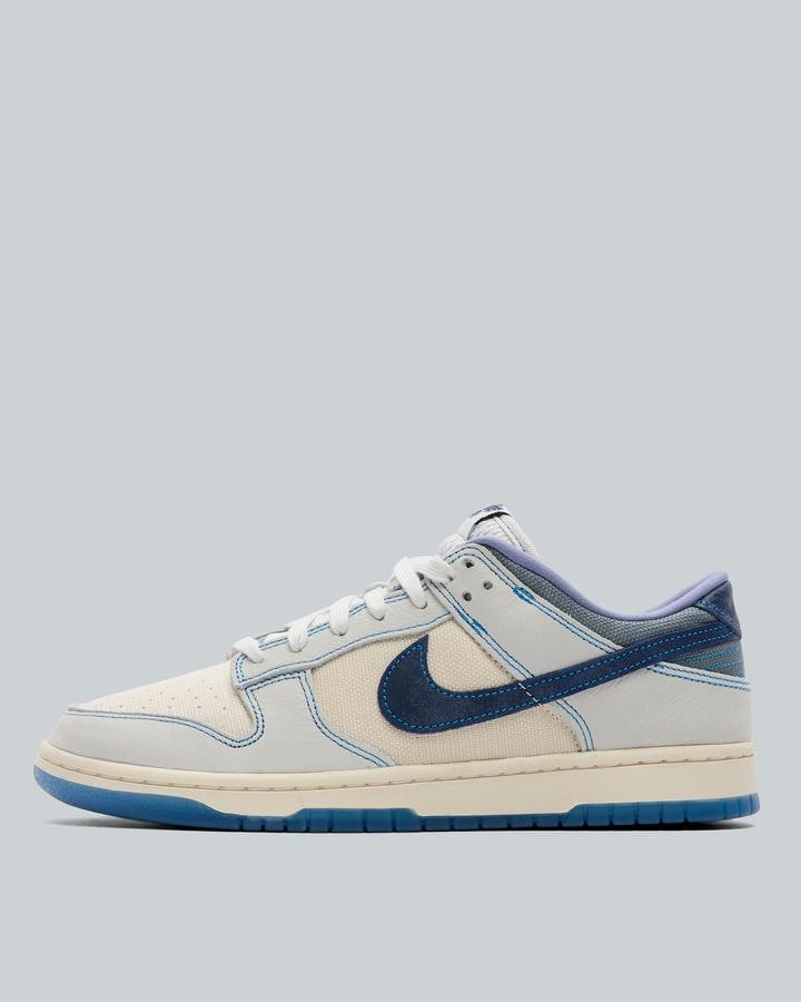 Nike Dunk Low Canvas Trainer White, Men's size: 6.5, FootAsylum