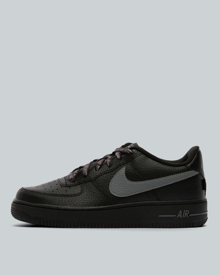 Nike Junior Air Force 1 Low Trainer Black, Kids size: 3.5, FootAsylum