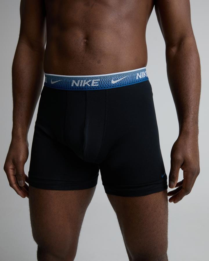 Nike 3 Pack Boxer Brief Black, Men's size: XS, FootAsylum