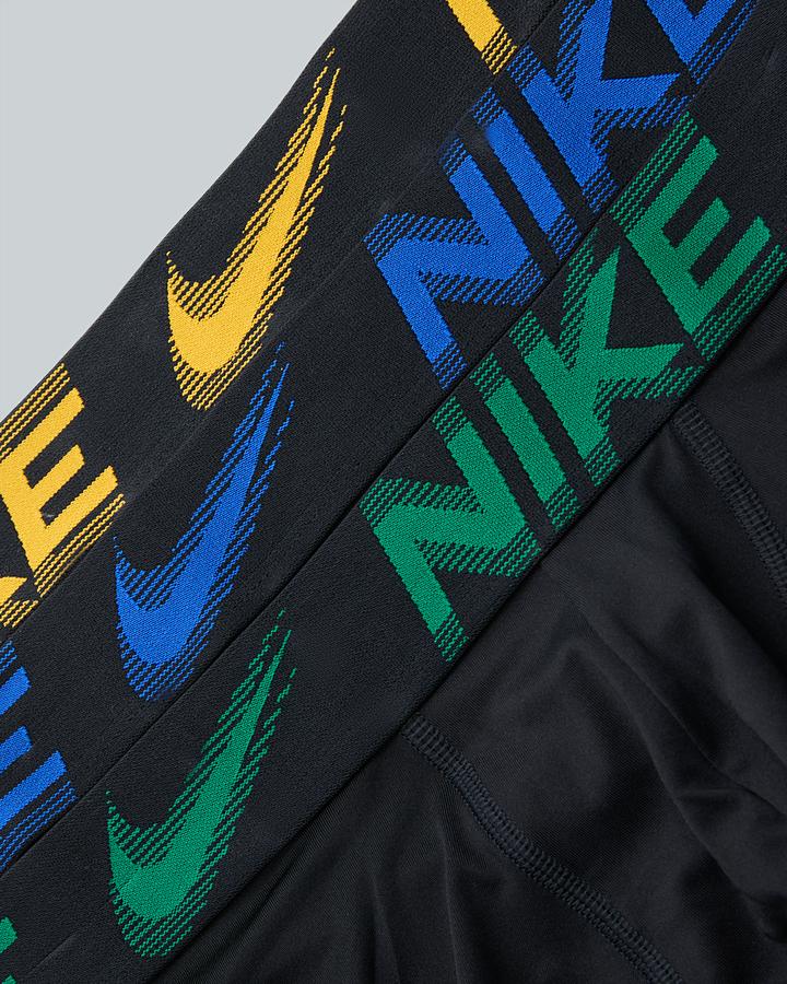 Nike 3 Pack Micro Trunk Black, Men's size: M, FootAsylum