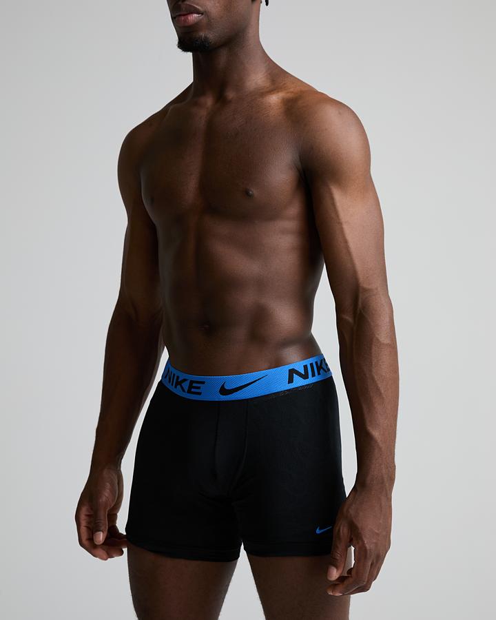 Nike 3 Pack Elite Micro Boxer Brief Black, Men's size: XS, FootAsylum