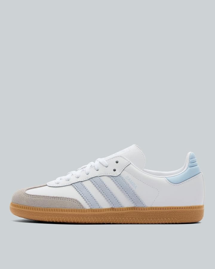 Adidas Originals Junior Samba Og Trainer White, Kids size: 3.5, FootAsylum