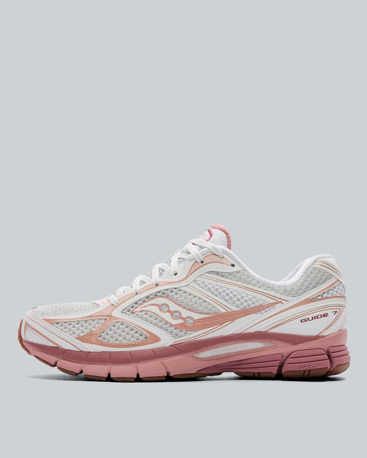 Saucony Progrid Guide 7 Trainer White, Men's size: 8, FootAsylum
