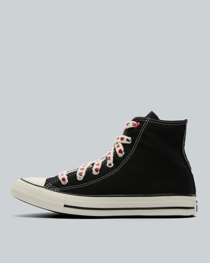 Converse Junior Chuck Taylor All Star Hi Trainer Black, Kids size: 5, FootAsylum