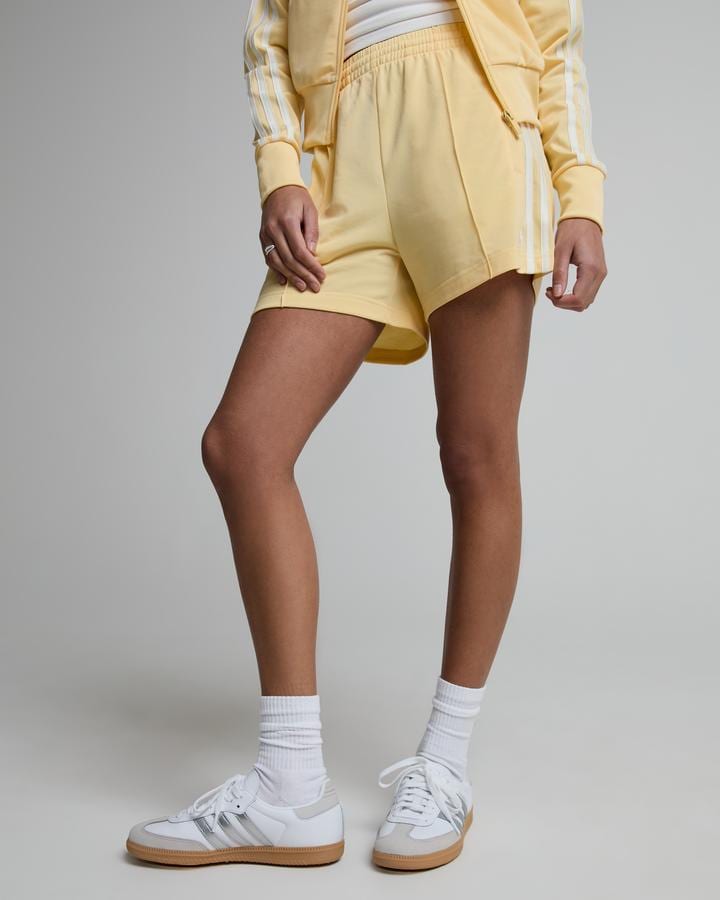 Adidas Originals Womens Firebird Short Yellow, Women's size: L, FootAsylum