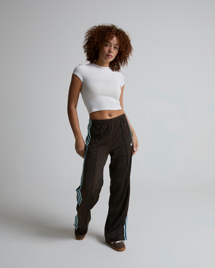 adidas Originals Womens Adicolor Classic Firebird Loose Track Pant - Brown — photo 2