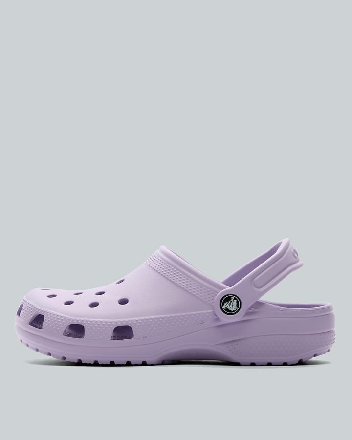 Crocs Unisex Purple Junior Classic Clog - Size 3 Kids - Footasylum