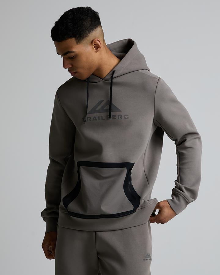 Trailberg Energy Overhead Hoodie Brown, Men's size: XL, FootAsylum
