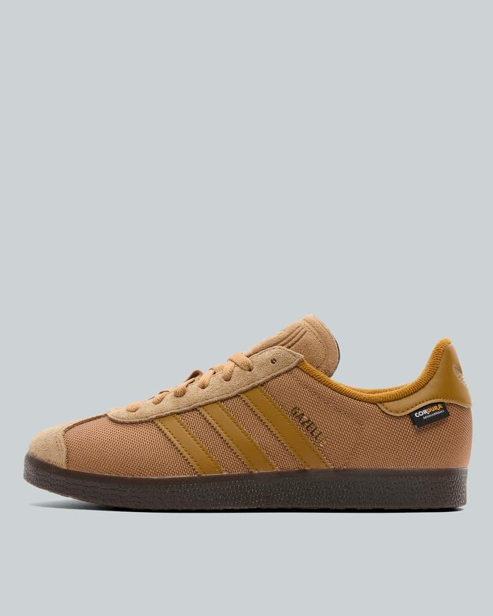 Adidas Originals Gazelle Cordura Trainer Brown, Men's size: 11.5, FootAsylum
