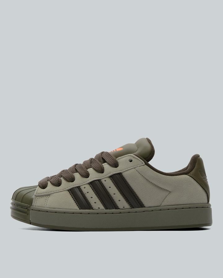 Adidas Originals Superstar St Trainer Grey, Men's size: 6.5, FootAsylum