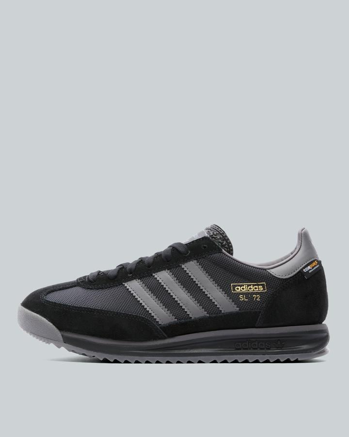 Adidas Originals Sl72 Cordura Trainer Black, Men's size: 10, FootAsylum