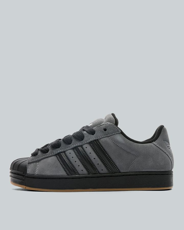 Adidas Originals Superstar St Trainer Grey, Men's size: 6.5, FootAsylum