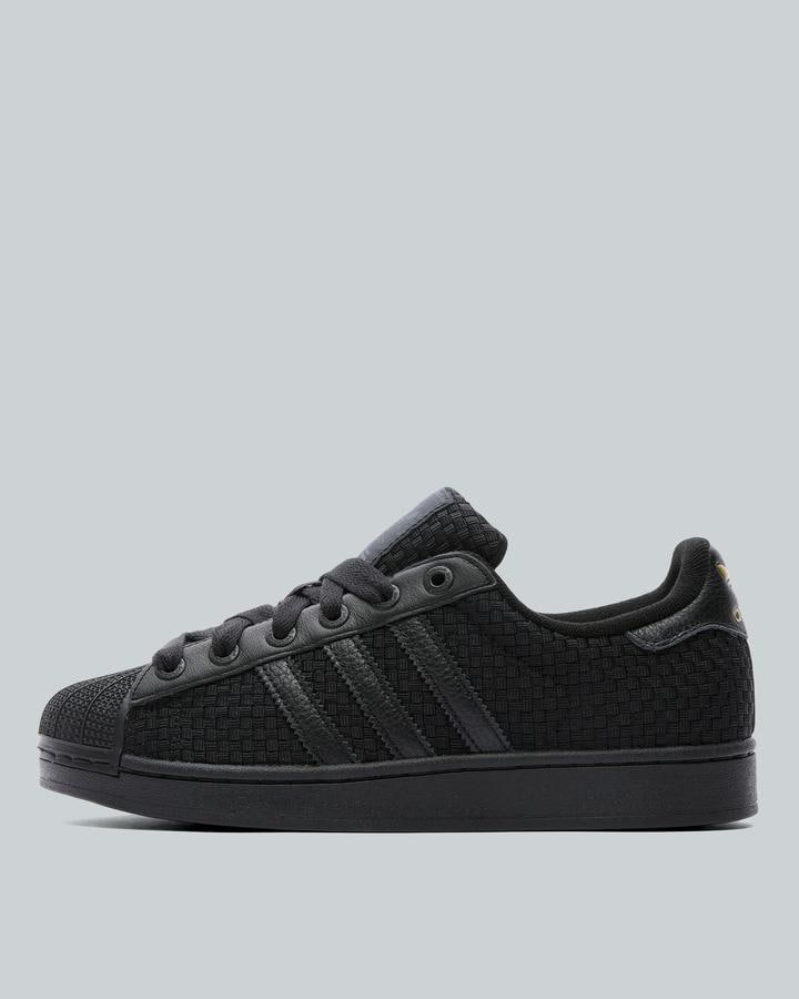 Adidas Originals Superstar Ii Weave Trainer Black, Men's size: 11.5, FootAsylum