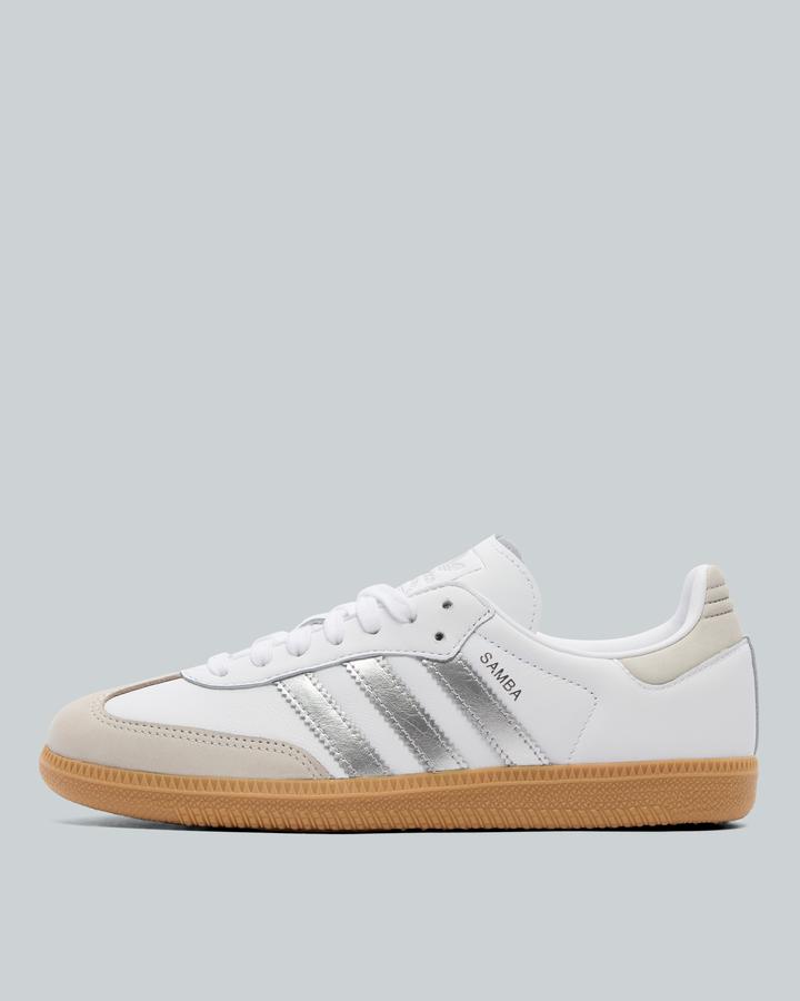 Adidas Originals Womens Samba Og Trainer White, Women's size: 4.5, FootAsylum