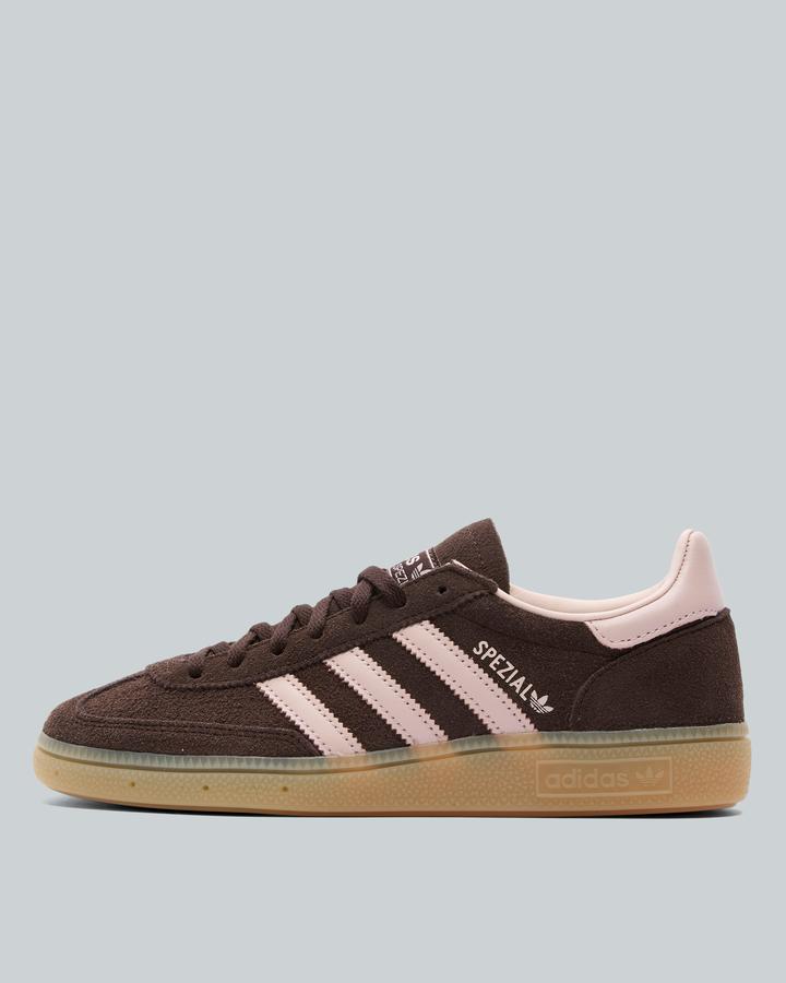 Adidas Originals Womens Handball Spezial Trainer Brown, Women's size: 3.5, FootAsylum