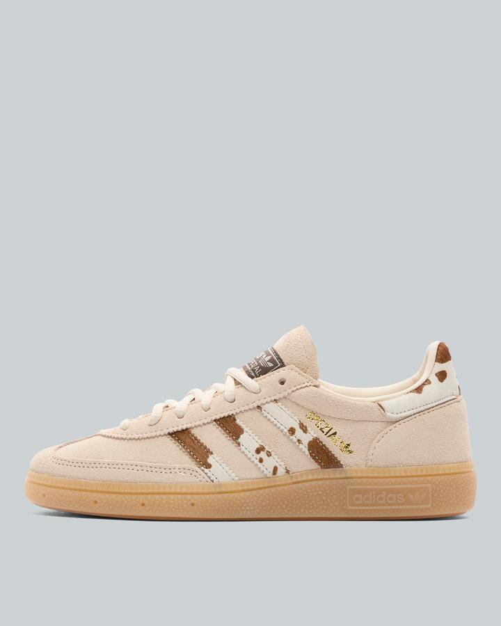 Adidas Originals Womens Handball Spezial Trainer Beige, Women's size: 6.5, FootAsylum