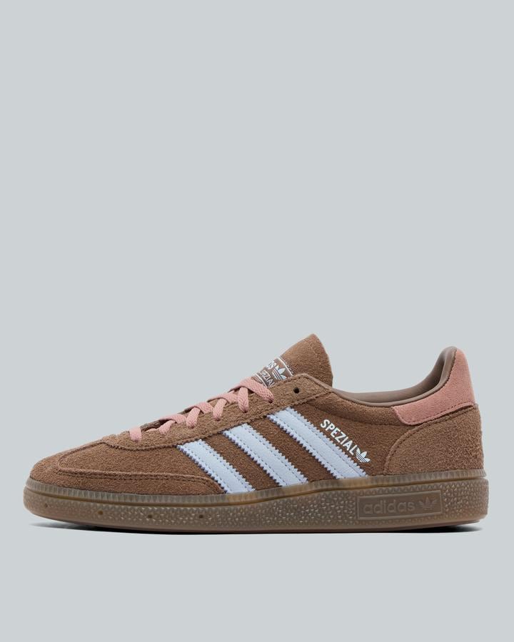 Adidas Originals Womens Handball Spezial Trainer Brown, Women's size: 6, FootAsylum