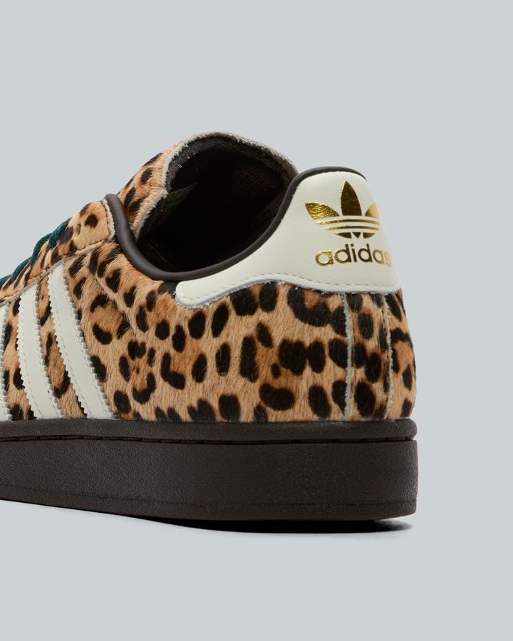 adidas Originals Womens Superstar II Trainer | Dark Brown / Ivory / Leopard  | Footasylum