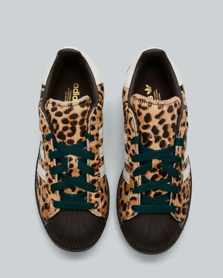 adidas Originals Womens Superstar II Trainer | Dark Brown / Ivory / Leopard  | Footasylum
