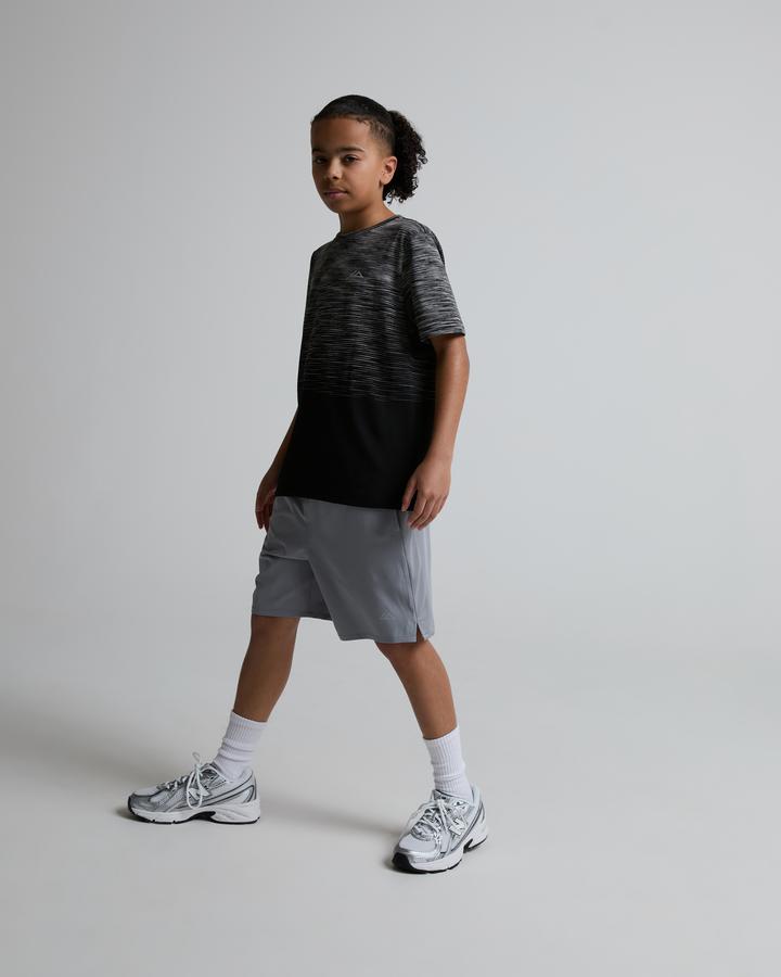 Trailberg Junior Essentials 2.0 Short Grey, Kids size: S/B, FootAsylum