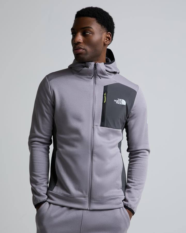 The North Face Mountain Athletics Fleece Full Zip Jacket Grey, Men's size: XL, FootAsylum