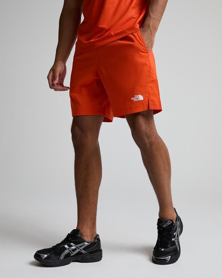 The North Face 24/7 7 Inch Short Orange, Men's size: L, FootAsylum