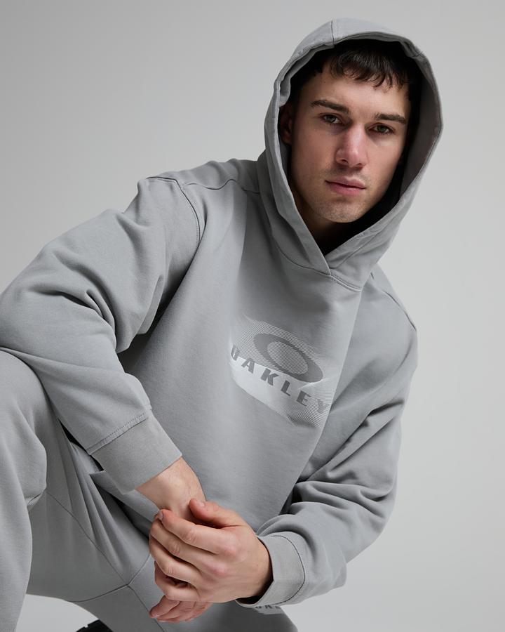 Oakley Cloudy Ellipse Hoodie Grey, Men's size: M, FootAsylum