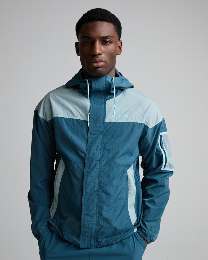 Columbia Challenger Windbreaker Green, Men's size: S, FootAsylum