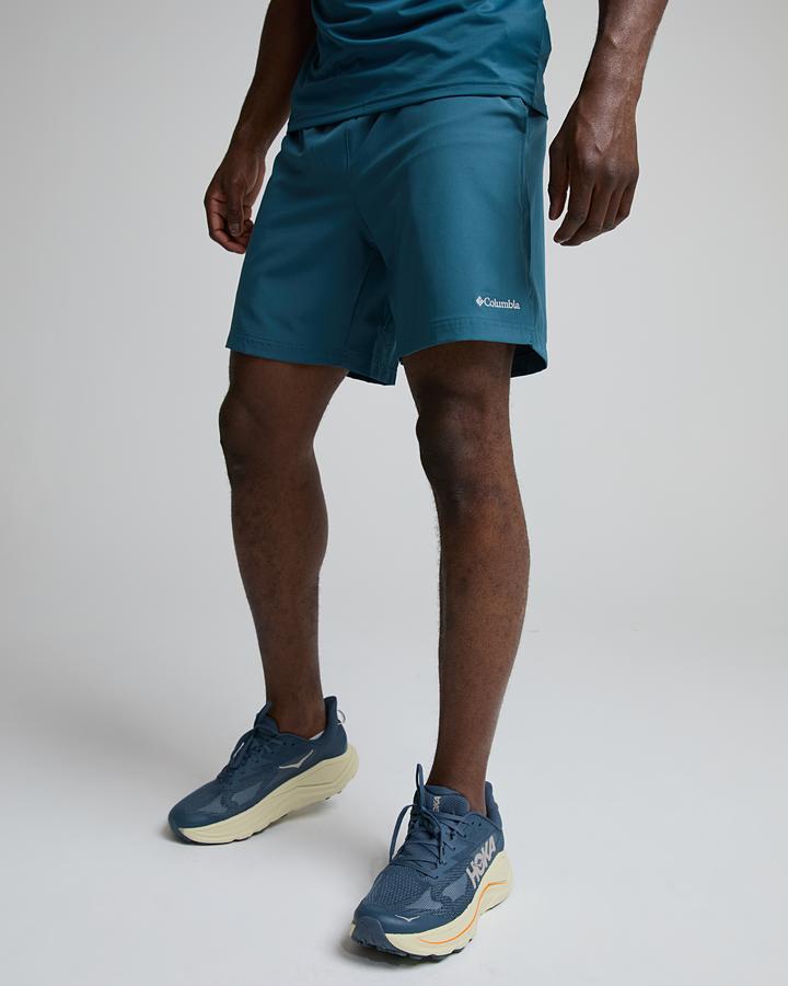 Columbia Vital Valley Hiking Short Blue, Men's size: S, FootAsylum