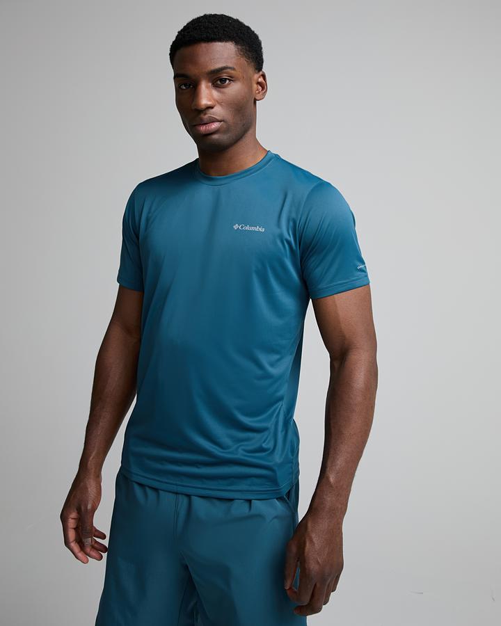 Columbia Hike Technical T-Shirt Blue, Men's size: L, FootAsylum