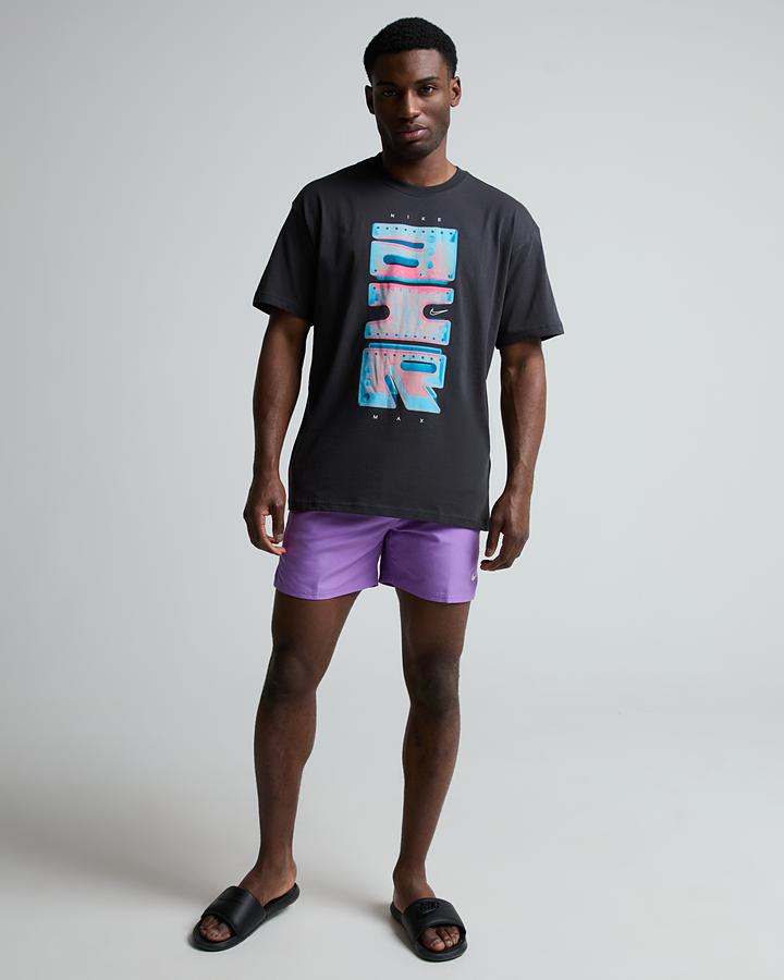 Nike Swim 5 Inch Basic Volley Short Purple, Men's size: XL, FootAsylum