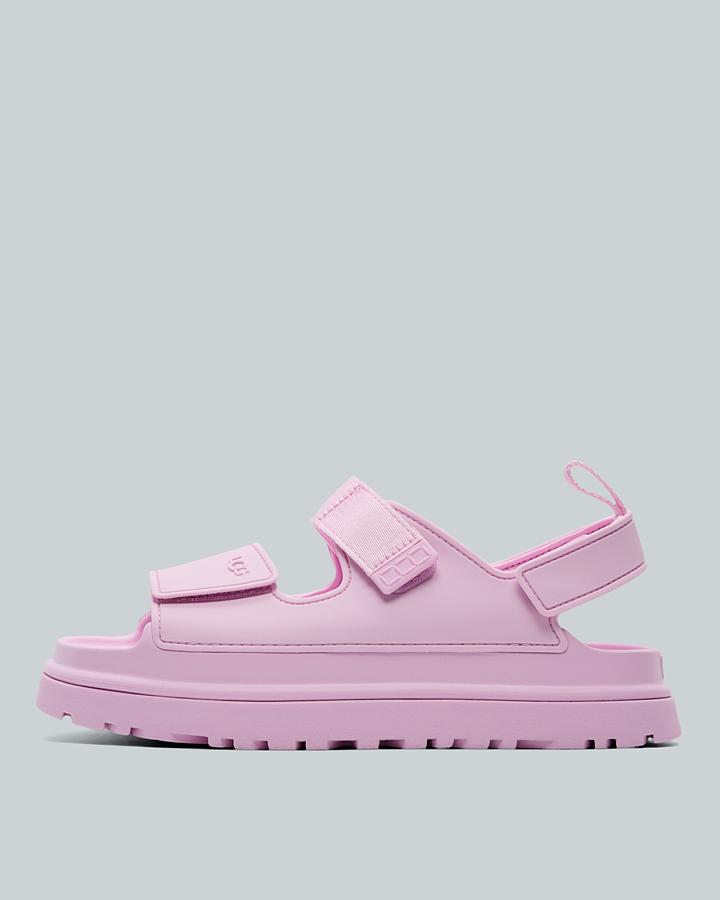 Ugg Junior Goldenglow Sandal Pink, Kids size: 3, FootAsylum