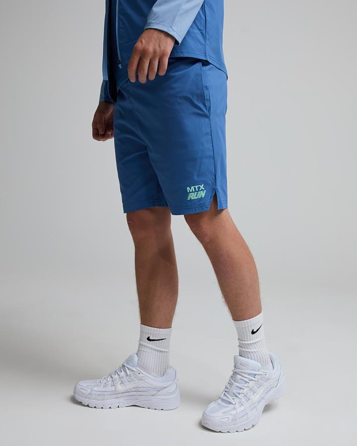 Montirex Junior Mtx Run Short Blue, Kids size: M/B, FootAsylum