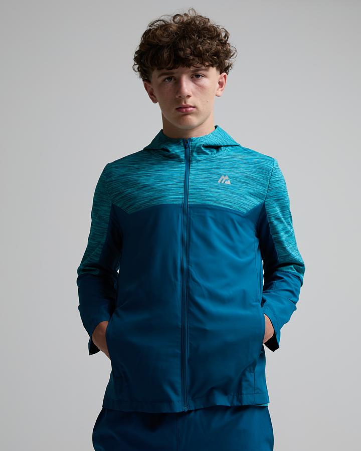 Montirex Junior Mtx Windbreaker Jacket Green, Kids size: L/B, FootAsylum