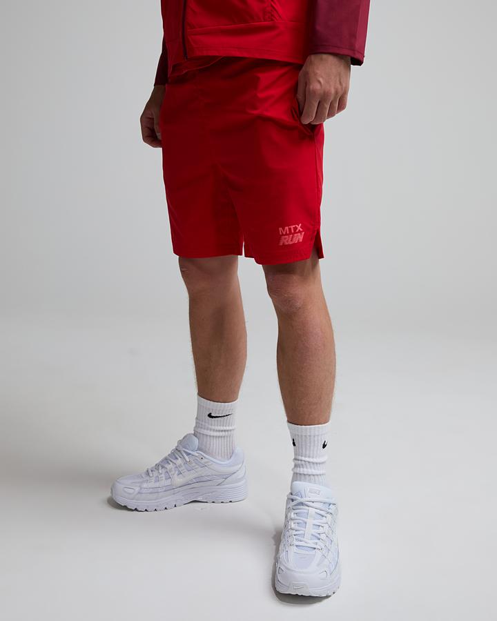 Montirex Junior Mtx Run Short Red, Kids size: M/B, FootAsylum
