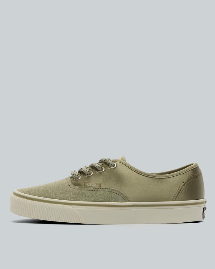Vans Womens Authentic Trainer Green, Women's size: 7, FootAsylum