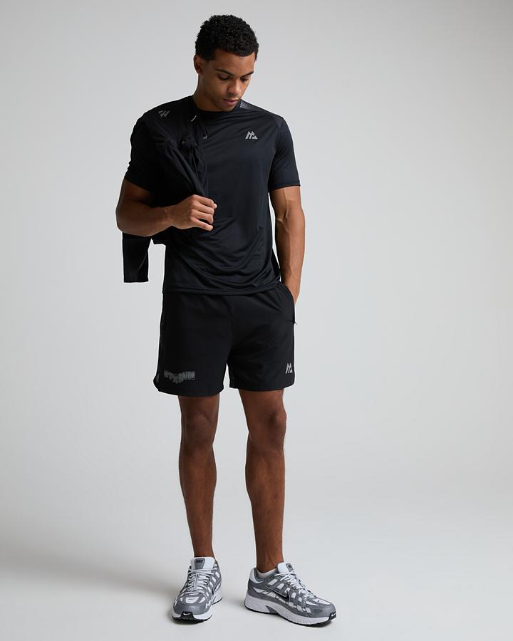 Montirex Mtx Run Disperse T-Shirt Black, Men's size: XS, FootAsylum