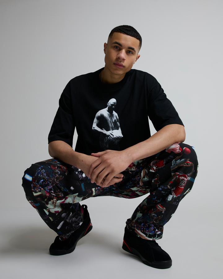Jordan Flight Aop Woven Pant Black, Men's size: 28, FootAsylum