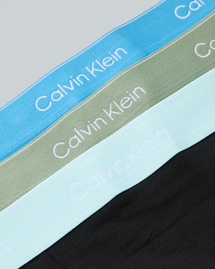 Calvin Klein 3 Pack Relaxed Fit Trunk Black, Men's size: L, FootAsylum
