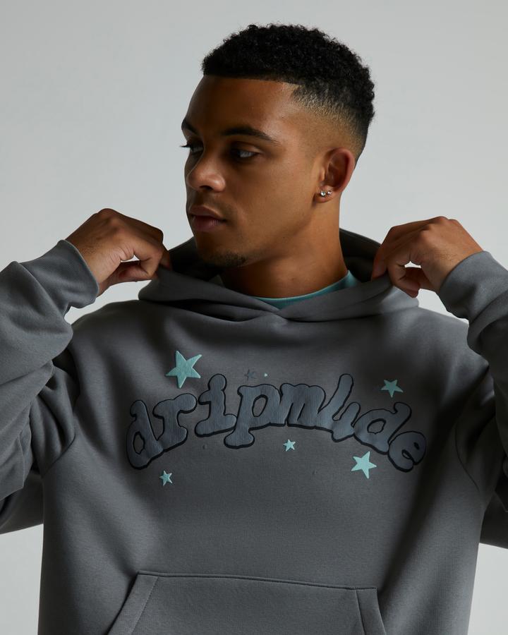Dripmade Detect Overhead Hoodie | Mineral Haze / Mint | Footasylum
