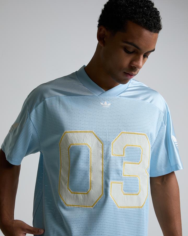 Adidas Originals Football Jersey Blue, Men's size: XS, FootAsylum