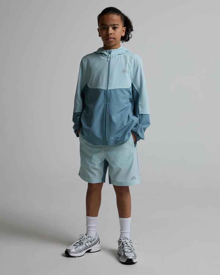 Alpyrex Junior Ontera Windrunner Grey, Kids size: S/B, FootAsylum